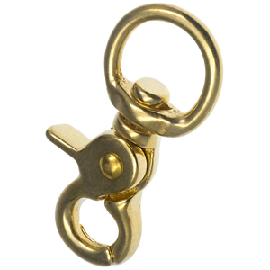 Mousqueton à ciseaux Sprenger laiton poli 63 mm, 13 et 16 mm