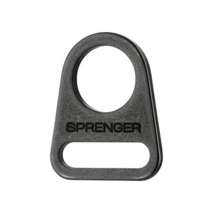 Anneau D HS Sprenger acier inoxydable noir