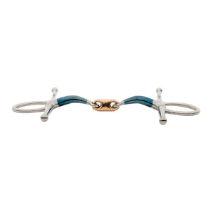 Mors à aiguilles Ergonomic sweet iron 14 mm double brisure Lock Up