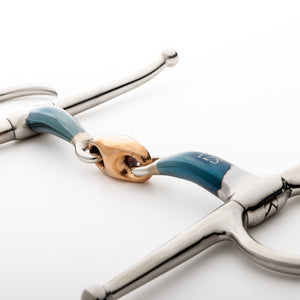 Mors à aiguilles Ergonomic sweet iron 14 mm double brisure Lock Up — vue 3