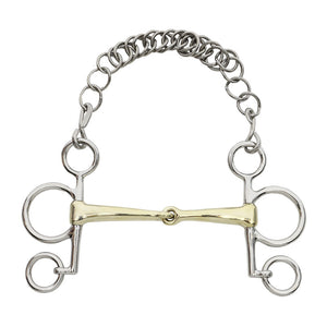 Pelham KavalBit 16 mm simple brisure, branches courtes