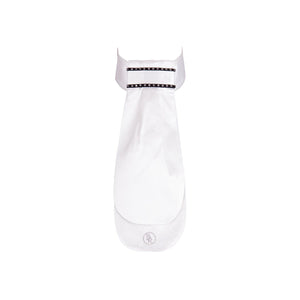 Plastron de concours BR London enfant – Blanc