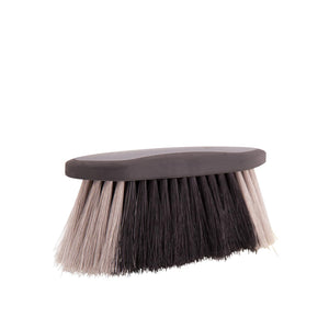Bouchon de pansage Premiere Soft Grip doux moyen poils 7 cm noir-gris