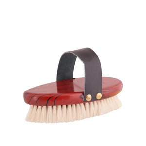 Brosse de pansage Premiere en poils de chèvre