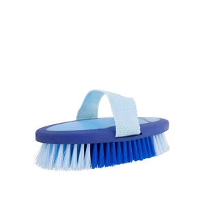 Brosse de pansage Premiere Soft Grip douce moyenne poils 2,5 cm cobalt-bleu-clair