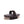 Brosse de pansage Premiere Soft Grip douce moyenne poils 2,5 cm noir-gris
