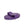 Étrille de poing Premiere en caoutchouc violet