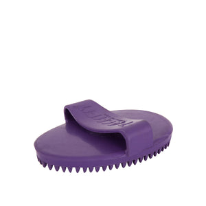 Étrille de poing Premiere en caoutchouc violet