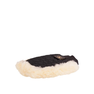 Gant de pansage BR en peau de mouton naturel