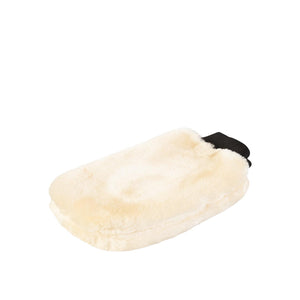 Gant de lustrage Premiere en fausse fourrure naturel