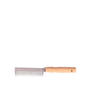 Peigne à crinière Premiere fin manche bois