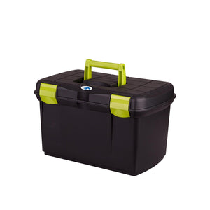 Coffre de pansage Panaro Carlo 40,5 cm cadenassable noir-lime