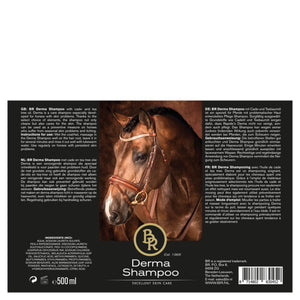Shampooing BR Derma 500 ml huiles de cade et arbre à thé