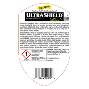 Lotion lustrante Absorbine UltraShield Green 946 ml