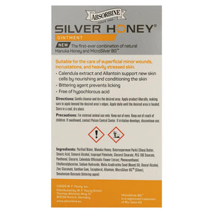 Pommade Absorbine Silver Honey au miel de Manuka