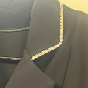 Mini-frac Lamantia Couture vrouw SoftShell dun Zwart strass