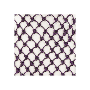 Filet à foin Premiere mailles 3 cm 80 x 80 cm noir-violet