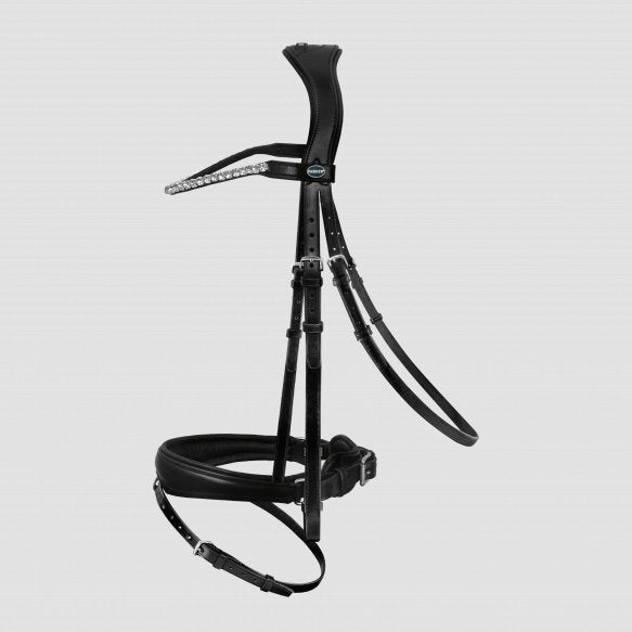 Favorite Passier bridle by Ingrid Klimke Havana color