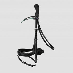 Passier – Bridon anatomique Fantastic Passier Noir Cob Muserolle française et noseband | Sellerie Bucéphale