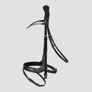 Passier – Bridon anatomique Fantastic Passier Noir Cob Muserolle pull-back mat | Sellerie Bucéphale