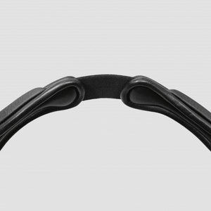 Passier – Bridon anatomique Fantastic Passier Noir Cob Muserolle anatomique pull-back mat doublée blanc | Sellerie Bucéphale