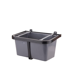 Mangeoire carrée Premiere 35 L barres anti-gaspillage gris