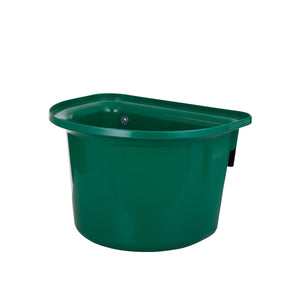 Mangeoire demi-ronde Stubbs 15 L vert