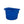 Mangeoire demi-ronde Stubbs 15 L bleu