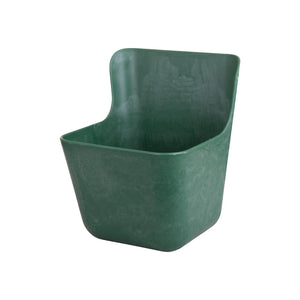 Mangeoire carrée Young Line 11,5 L anti-gaspillage vert