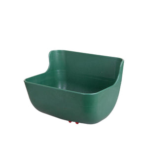Mangeoire murale Young Line 12,5 L à bouchon de vidange vert