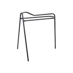 Porte-selle pliant Premiere en métal, hauteur 75 cm - noir