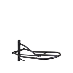 Porte-selle mural Premiere Classic avec porte-bridon noir