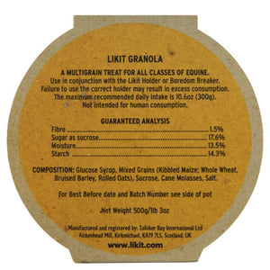Pierre à lécher Likit Granola Multigrain 500 g