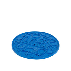 Tapis de léchage Likit Graze Maze bleu