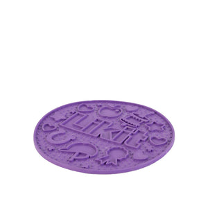Tapis de léchage Likit Graze Maze violet