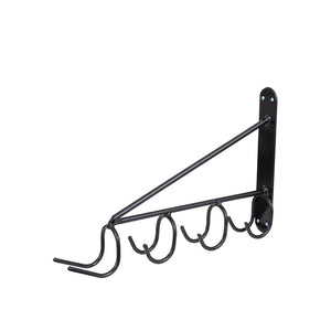 Porte-outils mural compact Stubbs six crochets noir
