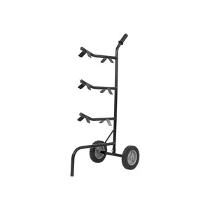 Chariot porte-selles Premiere 3 selles et porte-bridon noir