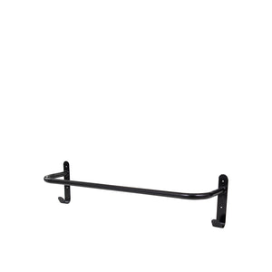 Porte-couverture mural Premiere 1 couverture 90 cm noir