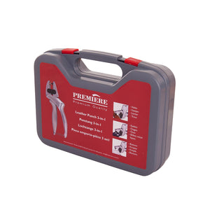 Emporte-pièce cuir 3 en 1 Premiere en coffret