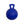 Ballon de jeu Jolly Ball 6 pouces bleu