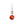Jouet à pierre à lécher Likit Boredom Breaker rouge