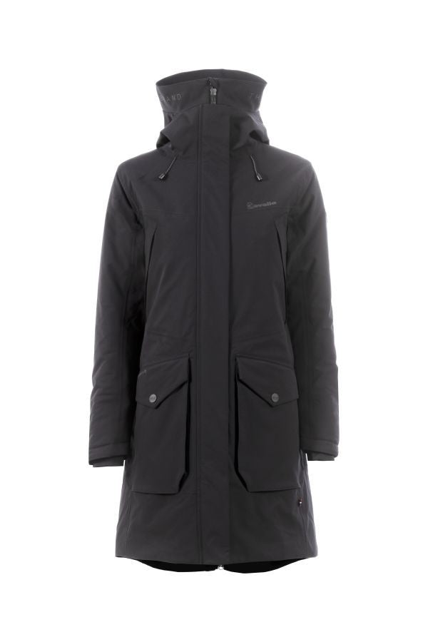 Larga parka impermeable cavallmacie