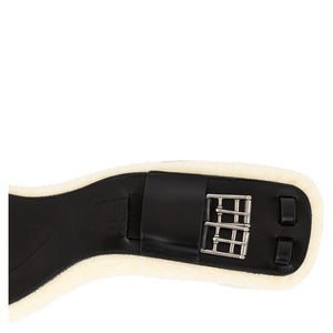 Sangle courte en cuir Anky doublée fausse fourrure | Sellerie Bucéphale