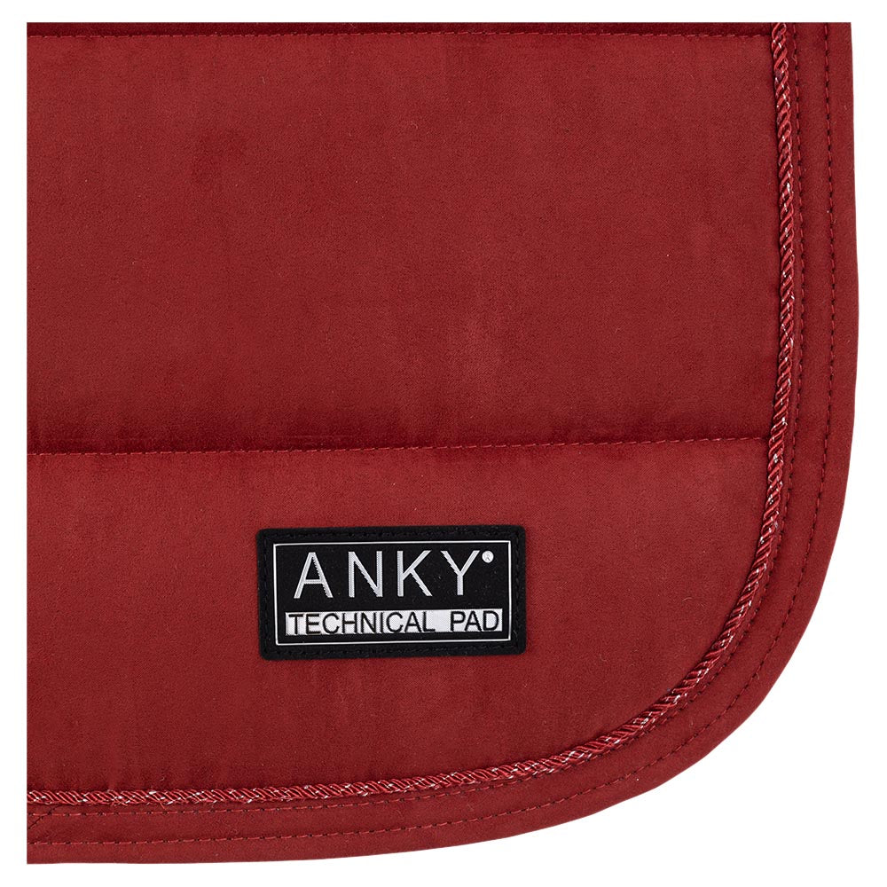 Tapis de CSO Dressage Anky collection Hiver 2023 Coloris Rouge | Sellerie Bucéphale