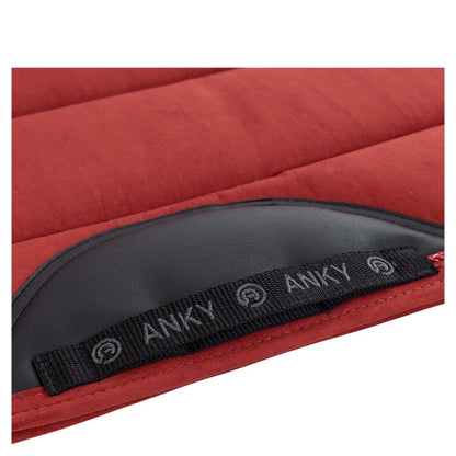 Tapis de CSO Dressage Anky collection Hiver 2023 Coloris Rouge | Sellerie Bucéphale