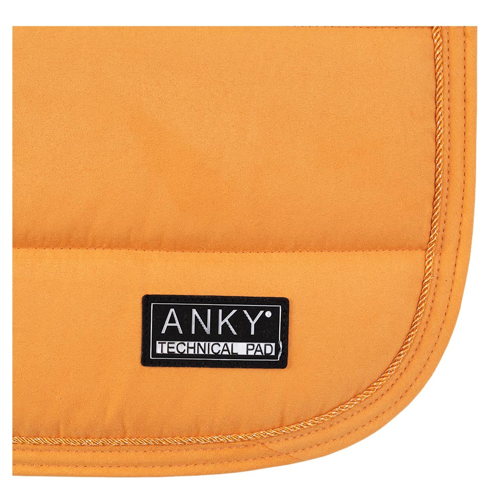 Tapis de Dressage Anky collection Hiver 2023 Coloris Orange | Sellerie Bucéphale