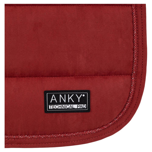 Tapis de  Dressage Anky collection Hiver 2023 Coloris Rouge | Sellerie Bucéphale