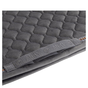 Tapis de Dressage Anky Pad Velvet Stones Steel Grey | Sellerie Bucéphale
