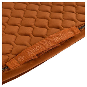 Tapis de Dressage Anky Pad Velvet Stones Rust | Sellerie Bucéphale