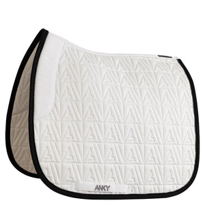 Anky – Tapis Anky Pad Twill Dressage White/Black   | Sellerie Bucéphale